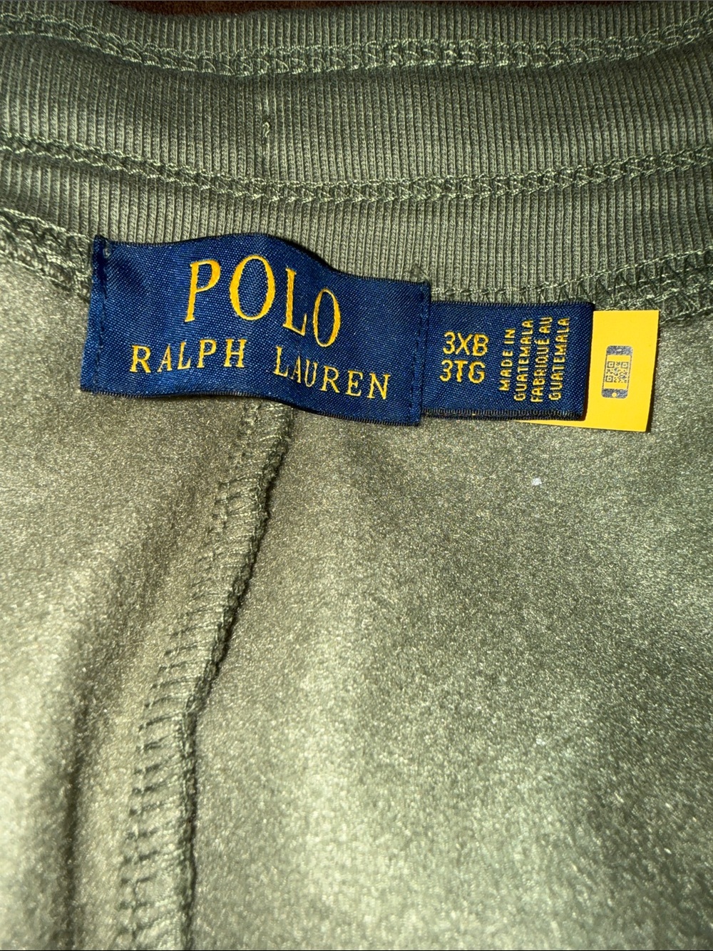 Polo Ralph Lauren Green Bear Embroidered Sweatshorts - Picture 2 of 5